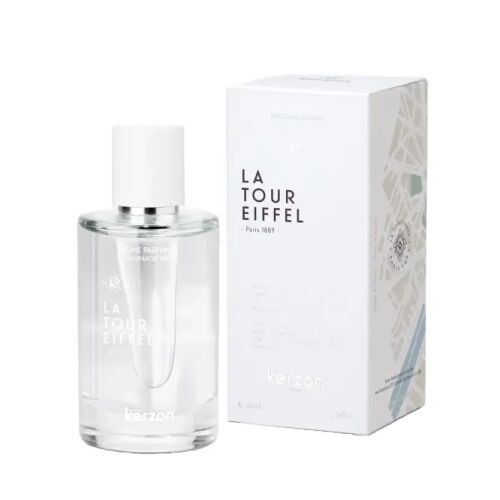 Парфюм за стая Kerzon Paris, La Tour Eiffel, аромат на кехлибар и подправки, идеален за пране/текстил/драперии, безопасна формула, стъклен контейнер,... 136784546