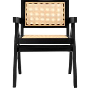 Krzesło do jadalni Lissy z plecionką wiedeńską, nośność 120 kg 138458836 - Meble