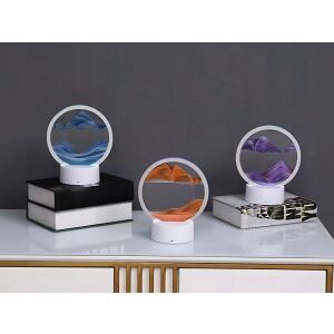 3D mozgó homoklámpa – dekoratív RGB LED, USB asztali fény 136785050 - Dekorative Lampen