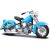 Harley Davidson "Series 40" 1953 FL Hydra Glide kék modell  1:18 136792847