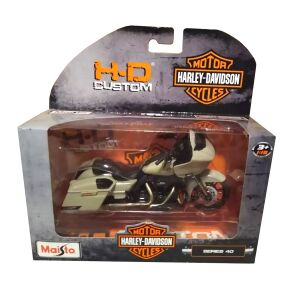 Harley Davidson "Series 40" 2018 CVO Road Glide szürke modell  1:18 136792842 - Maisto Tech