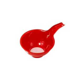 Dünya műanyag lekvártölcsér, 16 cm x 6 cm, vegyes színű