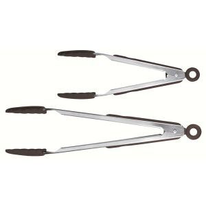 Carl Schmidt Sohn KOCH SYSTEME GERA húscsipesz rozsdamentes acélból, szilikon végződéssel, 23 cm