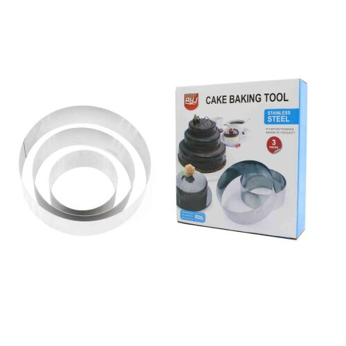 Enger Tortaforma 3 részes Kerek 136795512