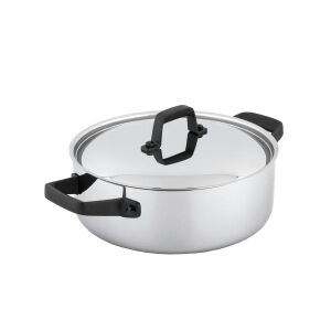 Carl Schmidt Sohn Heidelberg prémium minőségű rozsdamentes acél lábas  fedővel 26 x 9 cm, 4L 18/10 136795601 - Carl Schmidt Sohn