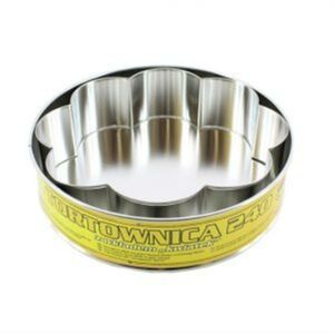 Enger kerek csatos tortaforma + virág 24 x 6.5 cm