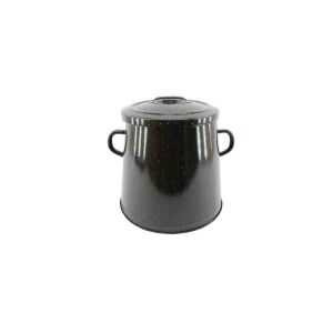 Enger zománcozott zsíros bödön 30L, 31x41.5 cm