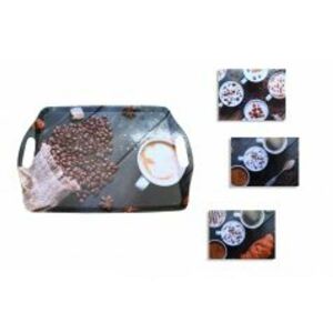 Enger műanyag tálca kávés 29*38 cm