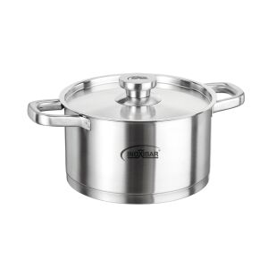 Inoxibar rozsdamentes lábas rozsdamentes fedővel 24  x 13 cm 5,8 L Kook me