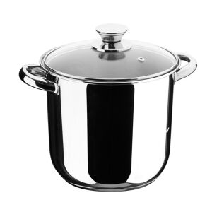 Inoxibar rozsdamentes fazék fedővel 28 x 24 cm, 18/10 rozsdamentes acélból 15 l, Ecco Cristal