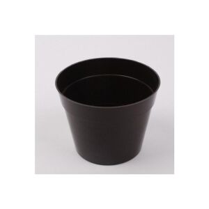 Virágcserép/ültetőcserép műanyag 20 cm, barna