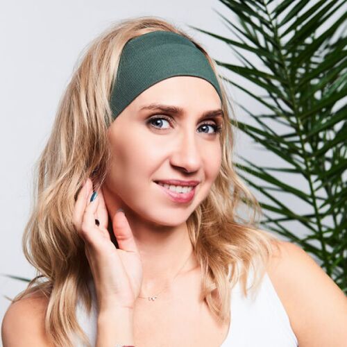 Kézzel készített vékony pamut fülpánt 136796407