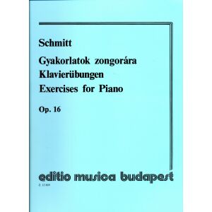 Aloys Schmitt: Gyakorlatok zongorára op. 16 136796463 - Művészet & Építészet