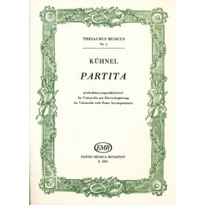 August Kühnel: Partita - gordonkára, zongorakísérettel 136796466 - Művészet & Építészet
