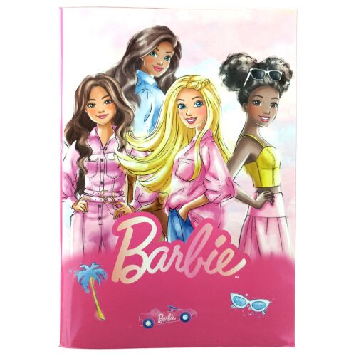 Barbie Paints B/5 vonalas füzet 40 lapos