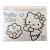 Hello Kitty színező oldal A4 füzetben