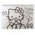 Hello Kitty Sweetheart A/4 spirál vázlatfüzet 40 lapos matricával 138063991