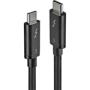 Lindy 41555 cabluri USB USB 3.2 Gen 1 (3.1 Gen 1) 0,5 m USB C Negru (41555) 136797402 - Cabluri de date