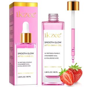 Szőrtelenítés utáni olaj peptidekkel, eper AHA-val és hialuronsavval, prémium, 100 ml 136798669 - Testápoló olaj