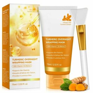 Mască de Noapte cu Acid Kojic și Turmeric, Luminozitate și Regenerare Intensivă, 75 ml 136798710 - Mască și pachet pentru îngrijirea pielii