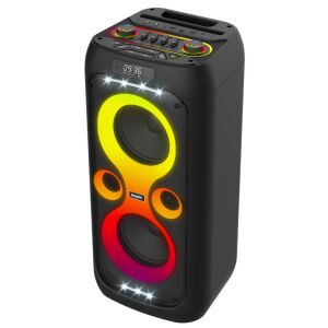Energizer BTS566 Bluetooth hangszóró RGB fényekkel, 50W hordozható party hangfal - Bluetooth hangszóró