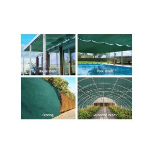 Árnyékoló háló zöld - 1,5 x 25 m, 98% takarás, 200g/m2, UV- és időjárásálló