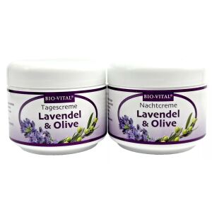 Bio-Vital Levendula és Olíva Nappali és Éjszakai Krém Szett - Lloyd