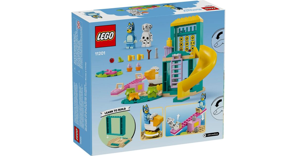 LEGO® Bluey Bluey und Chloe auf dem Spielplatz 11201 | Pepita.com