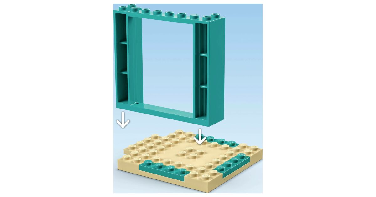 LEGO® Bluey Bluey und Chloe auf dem Spielplatz 11201 | Pepita.com