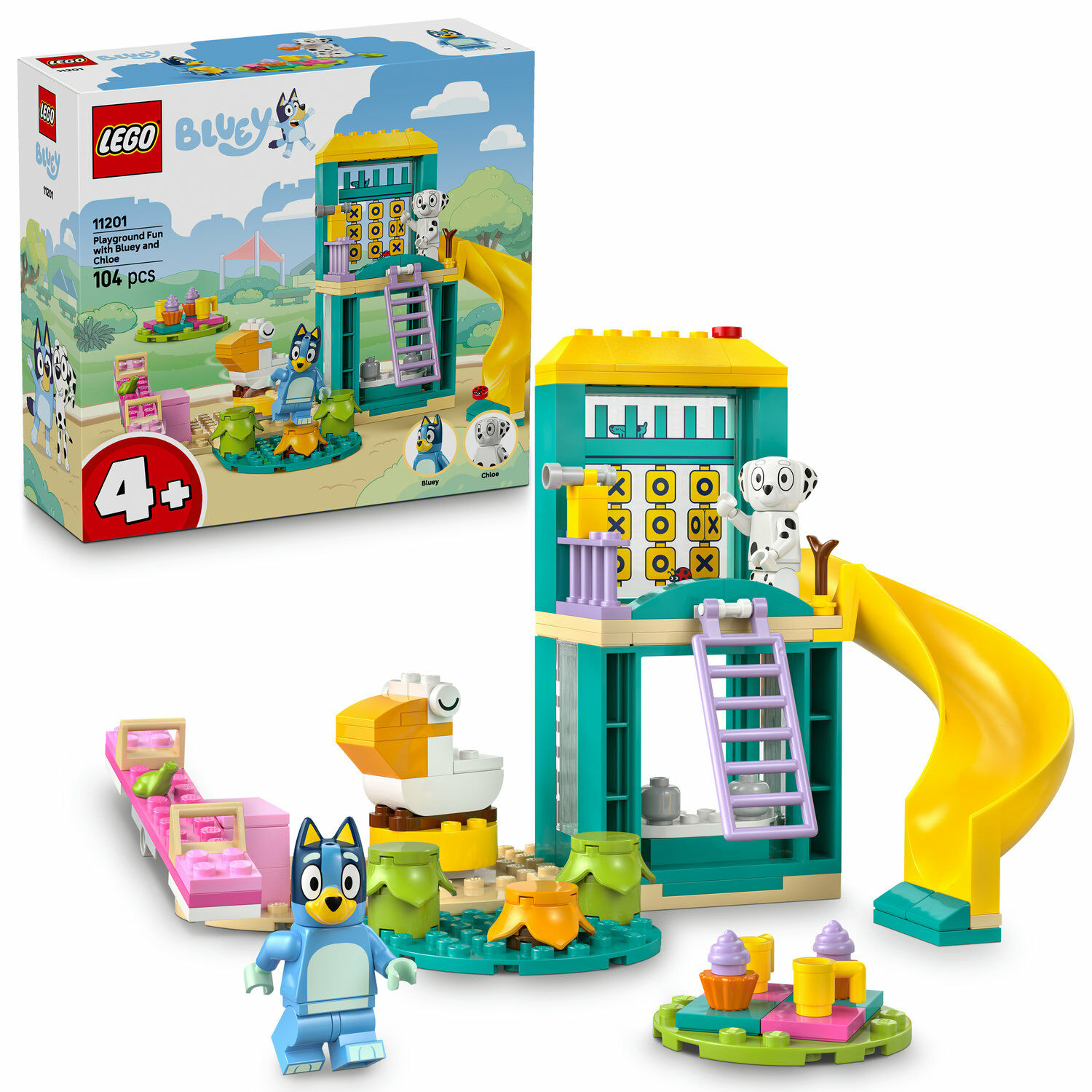 E-shop LEGO® Bluey Bluey, Chloe a zábava na ihrisku 11201