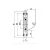 Csappantyú, rugós D 140 PN 10 méretdiagram