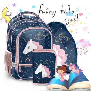 Paso Unikornisos iskolatáska, hátizsák SZETT - Fairy Tale 136816676 - Paso