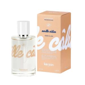 Парфюм за стая Kerzon Paris, Maille Caline, аромат на виолетка и памук, идеален за пране/текстил/драперии, безопасна формула, стъклен контейнер, произведен... 136817194 - Спрей за освежаване на въздуха