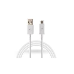 Cablu de date și încărcare micro USB din fabrică Samsung ECB-DU4EWE 1,5 metri alb 136818271 - Samsung Cabluri USB