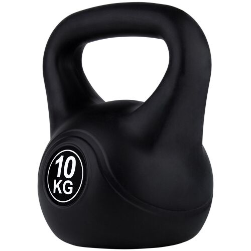 Sztanga kettlebell Funfit Gym&amp;Fitness 10 kg - czarna