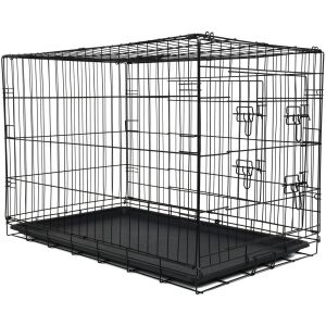 Funfit összecsukható XL Szobakennel 92,5x64x57,5cm #fekete