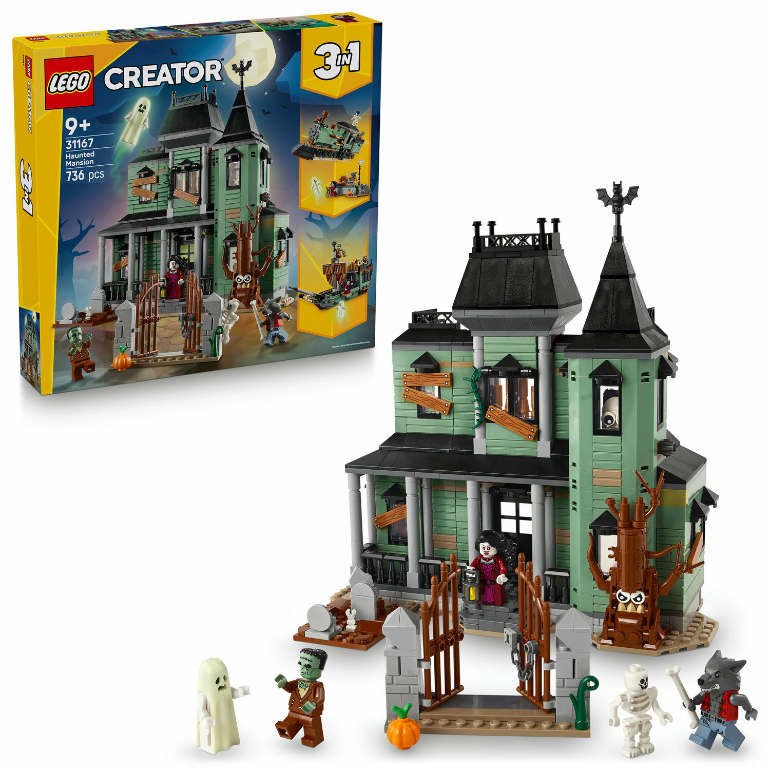 E-shop LEGO® Creator 3 v 1 Strašidelný dom 31167