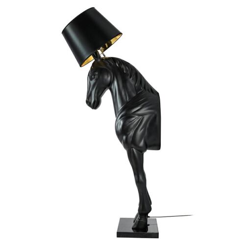 MOOSEE Horse Stand M Ló Alakú Állólámpa Fekete Üvegszálas 136827070