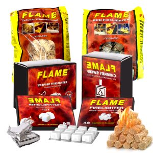 Teno® tűzgyújtó készlet, brikett kockák, ökológiai kockák, tűzgyújtó gyapjú, koromtisztító, nagy hatékonyságú, hosszú égési idő, kemping/grillezés/otthon készlet. 136829592 - Tüzelőanyag