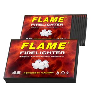 480 darabos Teno® tűzgyújtó kocka készlet, tűzgyújtó, hosszú égési idő 8+ perc, központi fűtés, kandallók, kályhák, kemping, túrázás. 136829596 - Tüzelőanyag