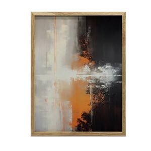 KERET FALI PLAKÁT SORDÍTOTT SZÍNEK 30X40 CM FEKETE 136840222 - Lakberendezés