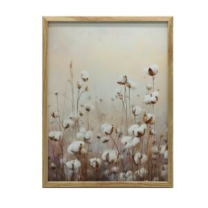 KERET FALI PLAKÁT PASZTEL PAMUT MEZŐK ARANY KERET 40x50 CM 136848139 - Falikép