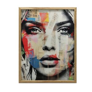 FEKETE ALUMÍNIUM 30x40 CM PLAKÁT KERETFALHOZ ÉRZELMEK MOZAIKJA 136849494 - Lakberendezés