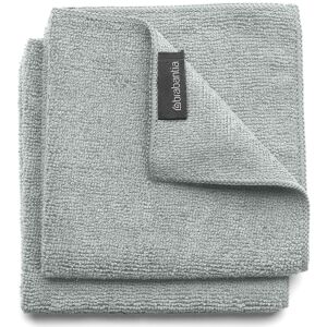 Brabantia SinkSide Microfibre Dish Cloths mikroszálas tisztítókendő, 2 db-os szett, középszürke, 300x300mm - 230325 136851010 - Mikroszálas törlőkendő