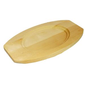 Carl Schmidt Sohn Michelangelo PARILLA  serpenyőkhöz szervírozó fa alátét 27,5 x 15,5 és 30 x 17 cm méretekhez -serpenyőt nem tartalmaz-