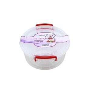 Enger 4 részes tároló doboz kerek