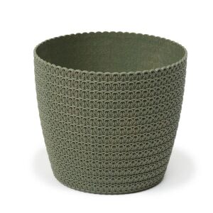 Lamela 861 ECO virágcserép/kaspó JERSEY 30 cm zöld/zielony leśny