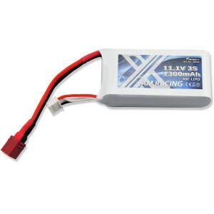 Amewi Akcesoria LiPo Bateria 3S 11.1V 1300mAh 40C Miękki futerał DEANS 136852342 - Amewi