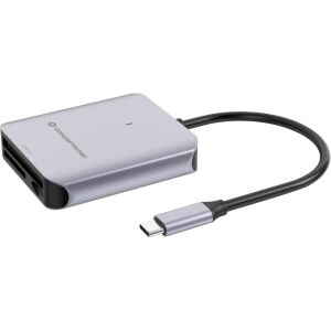 Conceptronic BIAN09G cititoare de carduri USB 3.2 Gen 2 Type-C Gri (BIAN09G) 136852350 - Cititoare de carduri USB-C