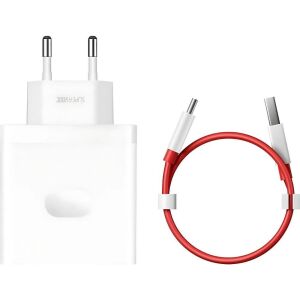 Incarcator retea OnePlus SUPERVOOC, 5461100521, Quick Charge, 100W, USB, Cablu USB-C, Alb ( ) 136852359 - Încărcător de telefoane